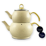 High Quality Stainless Steel Tea Kettle - 1.2 Liter- ابريق شاي ستل ستيل جودة عالية