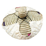 straw bread holder -  مخبزة عزف قش صناعة يمنية مع غطاء