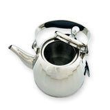 High Quality Stainless Steel Tea Kettle - 1.0 Liter- ابريق شاي ستل ستيل جودة عالية