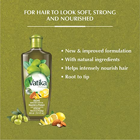 Vatika Hair Oil (Olive) -