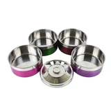 Stainless Steel Lunch Box Tiffin Carrier Set - حافظة طعام ستيل جودة عالية