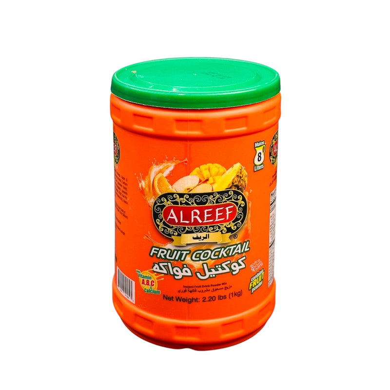 Alreef Fruit Cocktail Drink Powder 1kg- بودرة شراب الريف