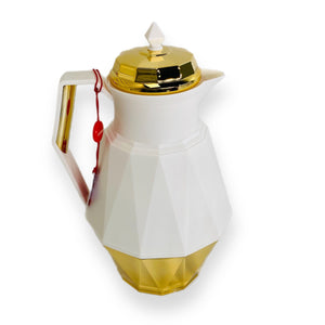 Tea And Coffee Vacuum Flask - White