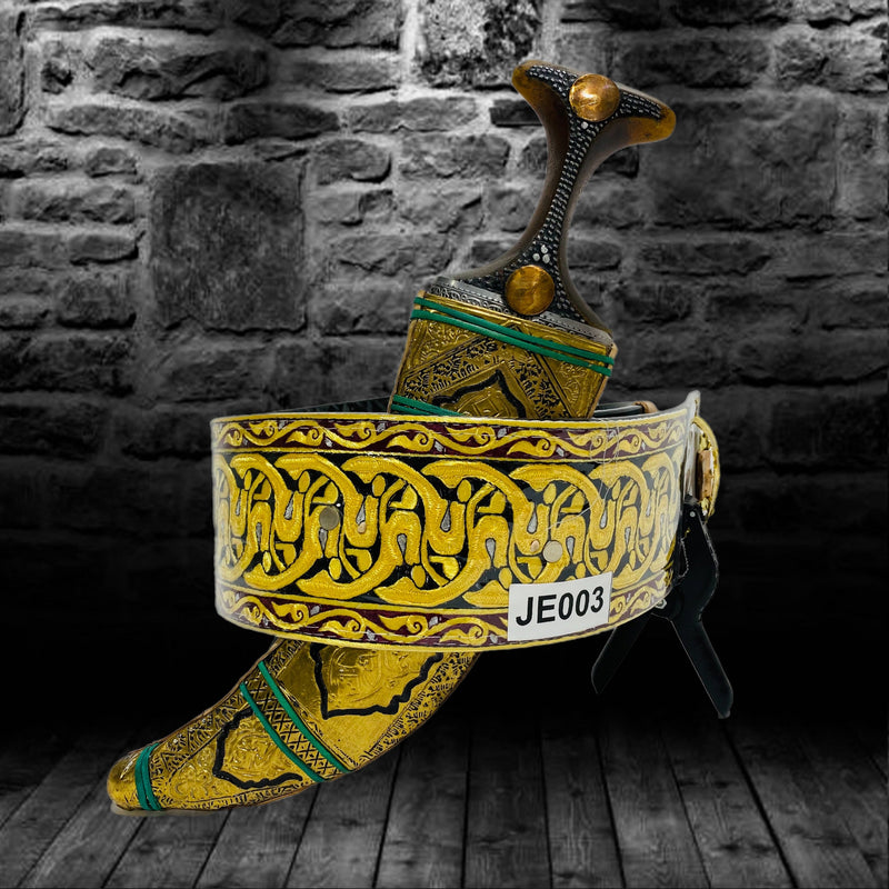 Golden Janbiyah Saifani Style -Je003-