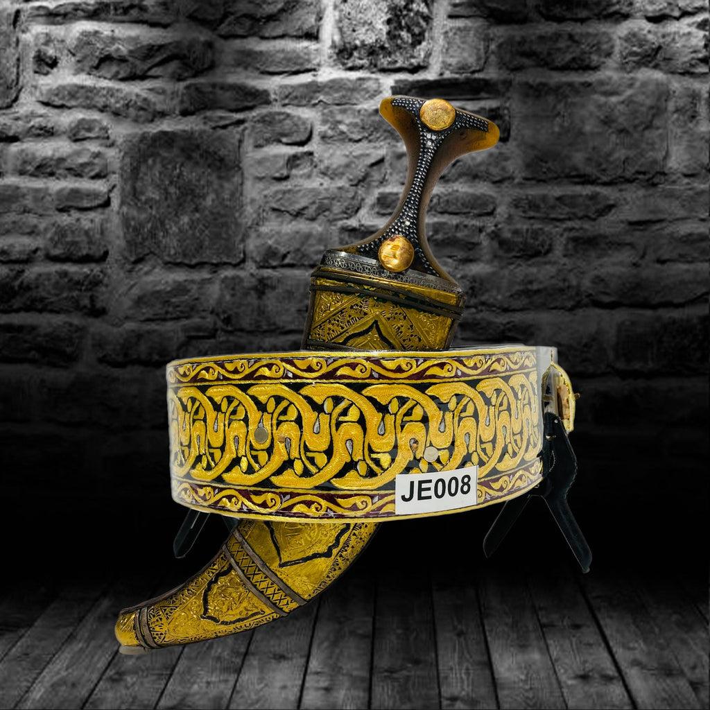 Golden Janbiyah Saifani Style -Je008-