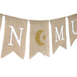 Ramadan Wall Decoration- Burlap 8 Feet -