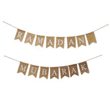 Ramadan Wall Decoration- Burlap 8 Feet زينة رمضان- خيش