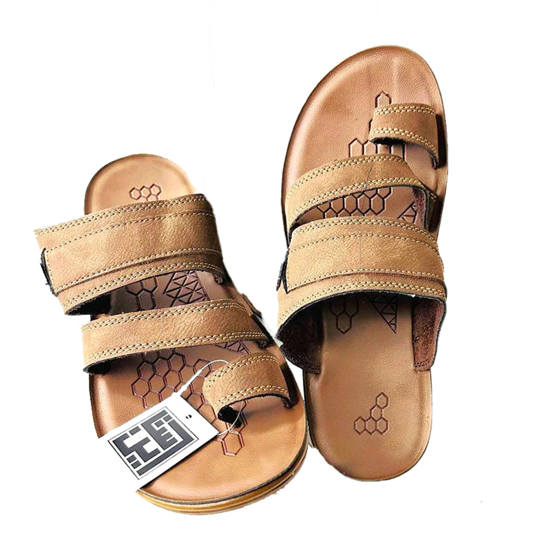 Men Sandals - A6-Coffee- صندل رجالي