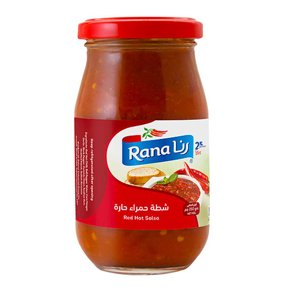 Rana Hot Salsa 250gm -  شطة رنا حمراء حاره