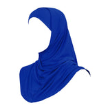 2 Pieces Hijab Blue- حجاب قطعتين أزرق