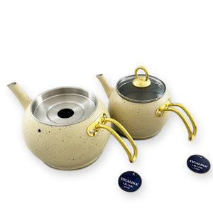 High Quality Stainless Steel Tea Kettle - 1.2 Liter- ابريق شاي ستل ستيل جودة عالية