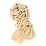 Chiffon Georgette Scarf -14- شال جورجيت سادة