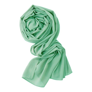 Chiffon Georgette Scarf -17- شال جورجيت سادة