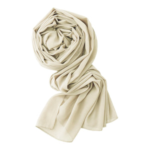 Chiffon Georgette Scarf -26- شال جورجيت سادة