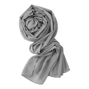 Chiffon Georgette Scarf -28- شال جورجيت سادة