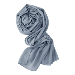 Chiffon Georgette Scarf -29- شال جورجيت سادة