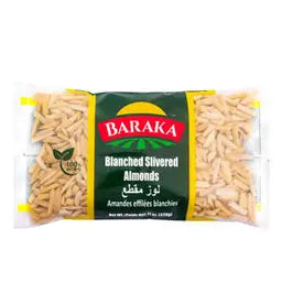 Baraka Silvered Almonds - لوز مقطع