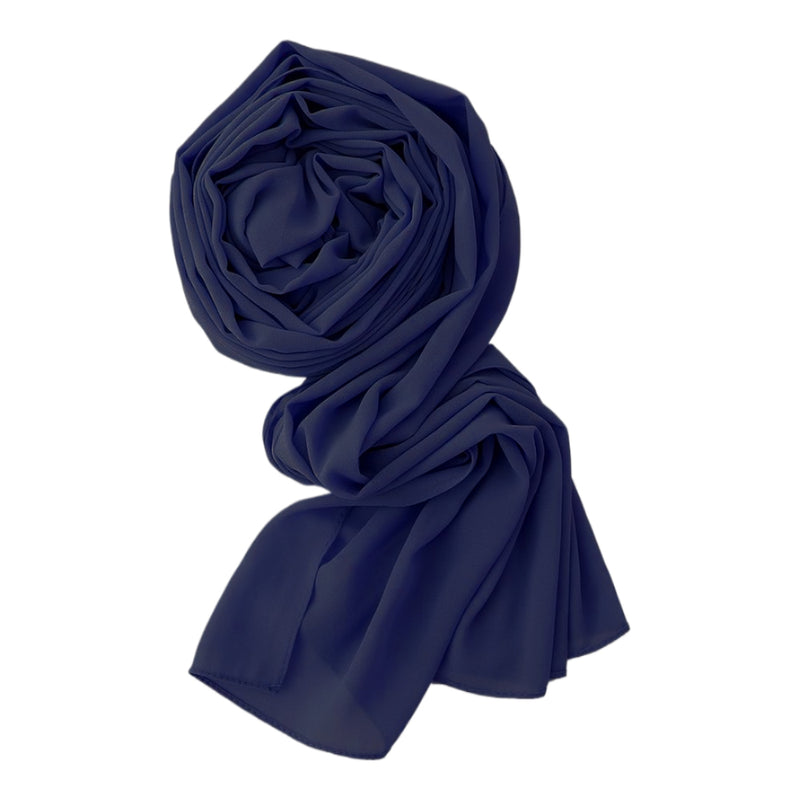 Chiffon Georgette Scarf -2- شال جورجيت سادة