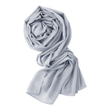 Chiffon Georgette Scarf -30- شال جورجيت سادة