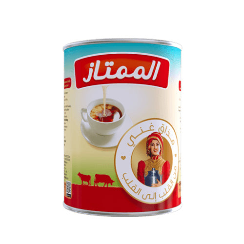 Almomtaz Evaporated Milk-  حليب الممتاز