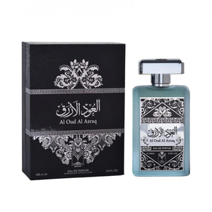 AlOud AlAzraq Perfume Unisex - 100 ml -  عطر العود الأزرق رجالي نسائي