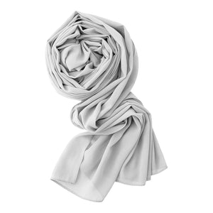 Chiffon Georgette Scarf -33- شال جورجيت سادة