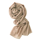 Chiffon Georgette Scarf -36- شال جورجيت سادة