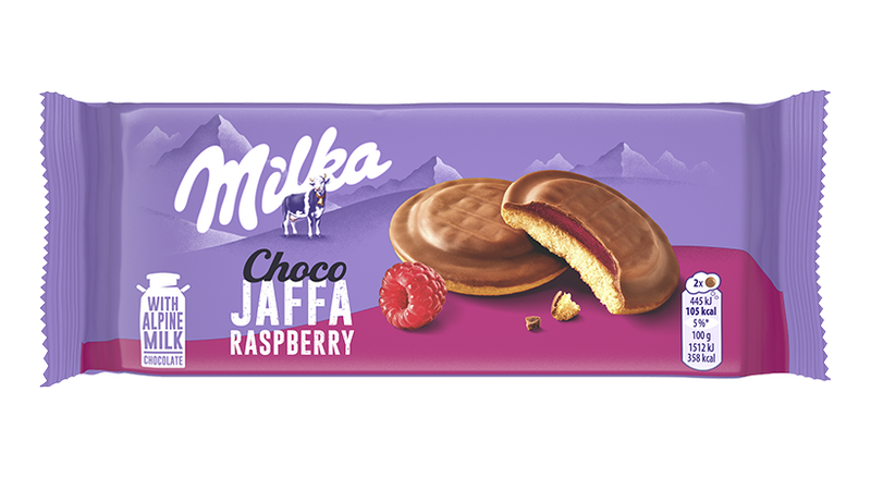 Milka choco Jaffa raspberry