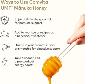 Comvita Manuka Honey (Umf 10+ Mgo 263+) New Zealands 1 Brand Premium - 1.1 Lb Grocery