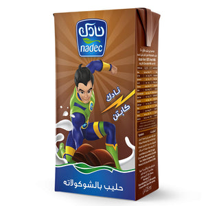 Nadec Chocolate Milk 125ml -  نادك حليب بنكهة الشوكلاتة⁩