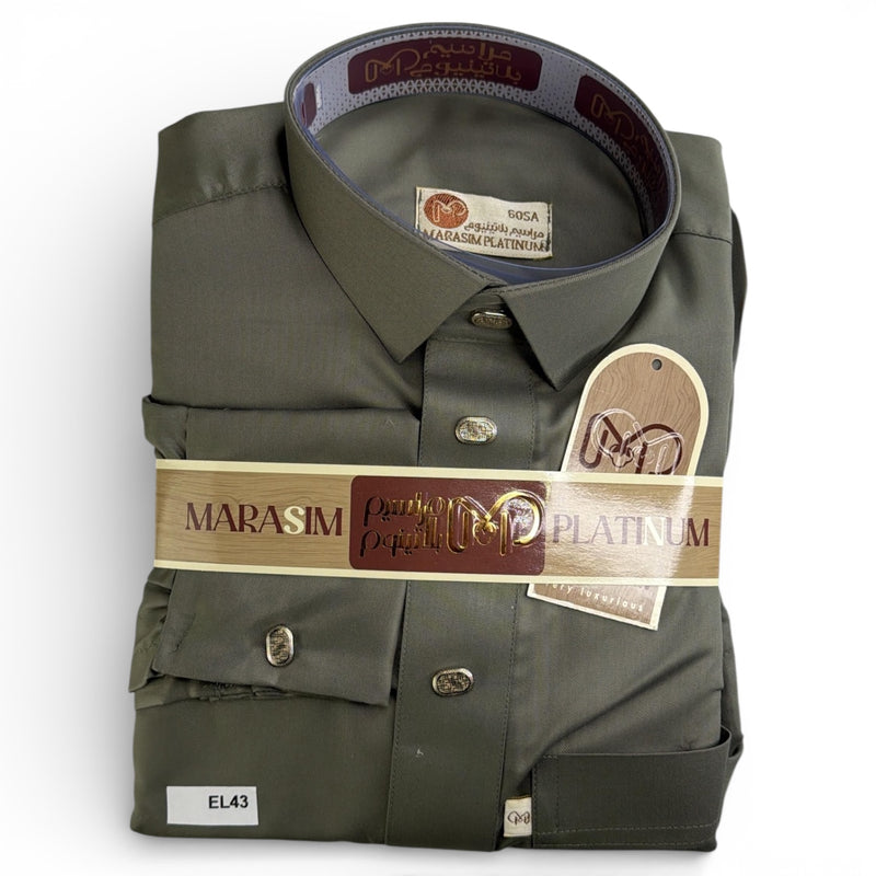 Marasim Platinum EL43-  ثوب مراسيم بلاتينوم