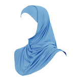 2 Pieces Hijab Sky Blue- حجاب قطعتين سماوي
