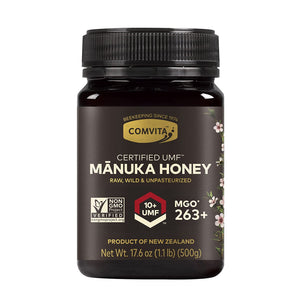 Comvita Manuka Honey (Umf 10+ Mgo 263+) New Zealands 1 Brand Premium - 1.1 Lb Grocery