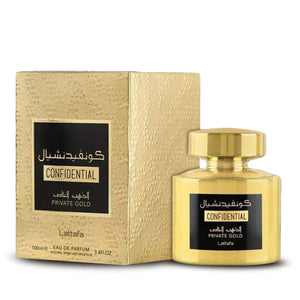 Confidential Private Gold Perfume Unisex- 100 Ml -