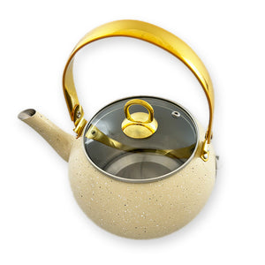 High Quality Stainless Steel Tea Kettle - 2.0 Liter- ابريق شاي ستل ستيل جودة عالية