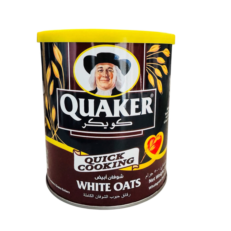 Quaker - White Oats - 500g- كويكر شوفان ابيضّ