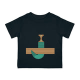 Janbiyah Design Baby Cotton T-Shirt Black / 6M Kids Clothes