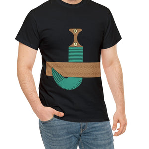 Janbiyah Design T-Shirt Black / S
