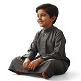 Boys THOBE Qotni - el722-   ثوب ولادي قطني