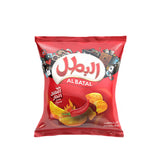 Albatal Chips Chilli flavor - Case 20 Bags - بطاطس البطل بنكة الفلفل الحار