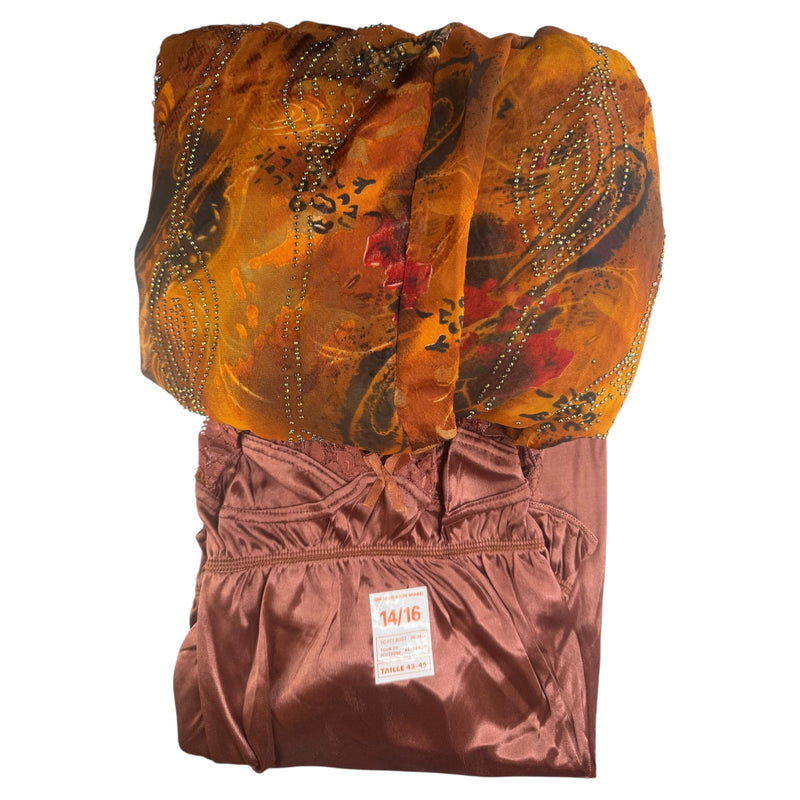 Women Dera 2 pcs- EL710 درع فاخر مطرز