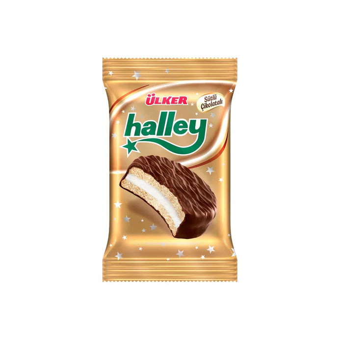 Ulker Halley Mini Marshmallow Biscuits 30g - أولكر هالي بسكويت شكولاته