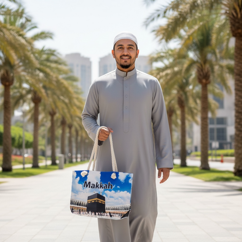 Mecca Shoulder Bag - شنطة مكة المكرمة
