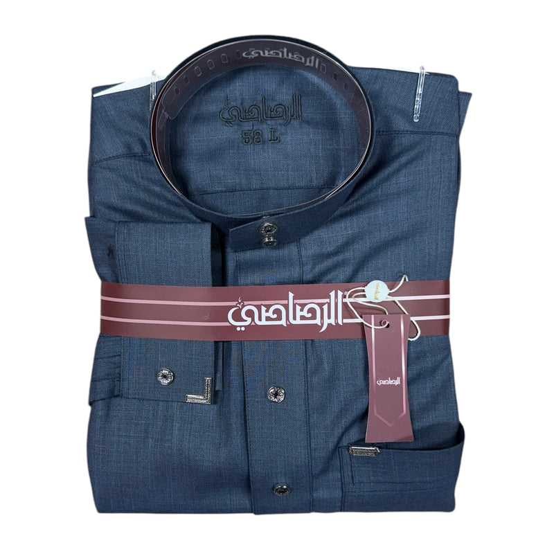 Alrasasi Thobe Navy - ثوب الرصاصي