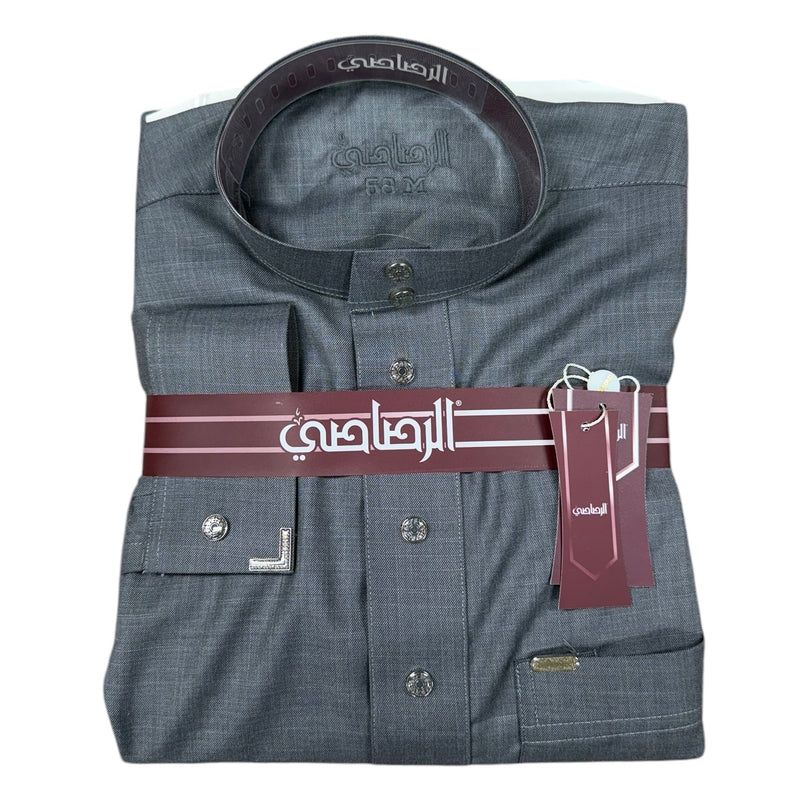 Alrasasi Thobe Charcoal - ثوب الرصاصي