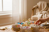 Snack dish set circle dish - أطباق تقديم المكسرات شكل دائري