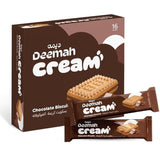 Deemah Chocolate biscuits 12pk- بسكويت كريمة بالشوكلاته