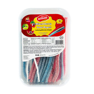 Halal Sour Gummy Mixed Berry Ropes - 200g - حلاوة جيمي حلال