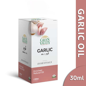 Green Valley- Garlic Oil 30ml زيت ثوم