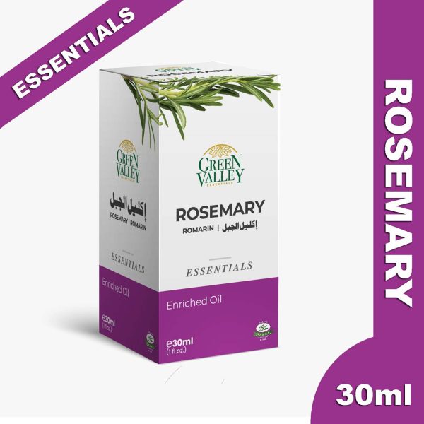Green Valley- Rosemary Oil 30ml زيت إكليل الجبل